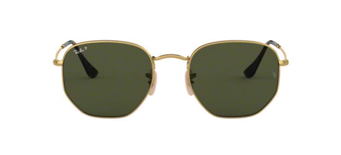 Rayban-2022-toppers-hoofd-HEXAGONAL-3548N-001-58